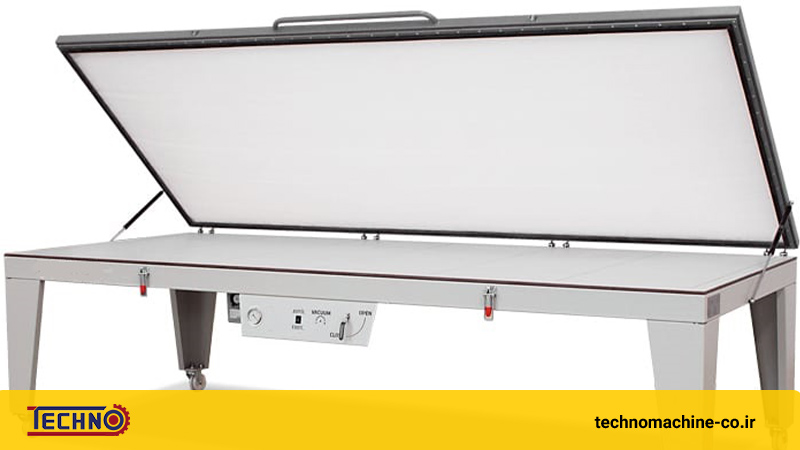 دستگاه پرس وکیوم برای فشردن لایه های نازک