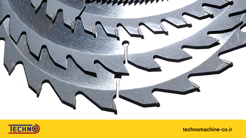 4 عدد تیغ اره صابونی دست دوم به رنگ خاکستری و از بزرگ به کوچک