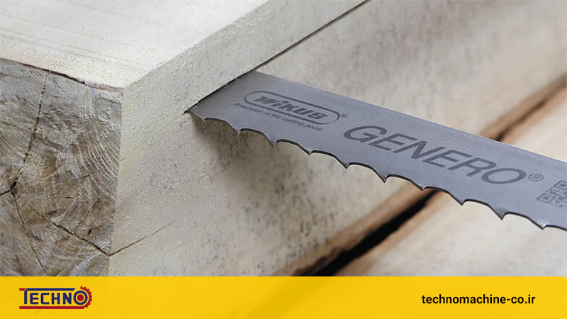 تیغ اره نواری چوب بر