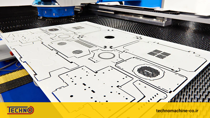 نقشه پانچ ورق برای دستگاه CNC