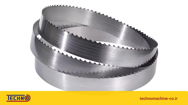 تیغ اره نواری از انواع تیغه های برش چوب