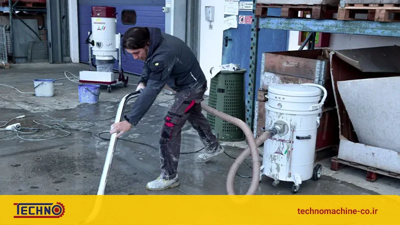 انواع مکنده صنعتی از نظر ساختار و عملکرد